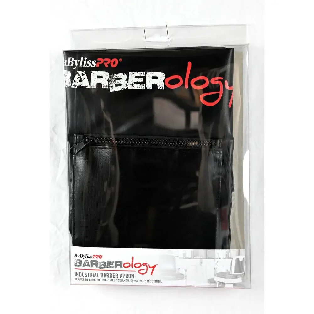 BaByliss Pro Barberology Industrial Barber Apron BBAPRON Black NEW